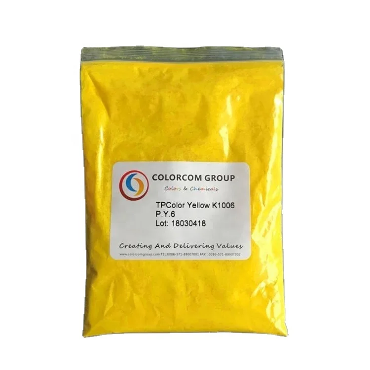 Hansa Yellow 3G Colorcom Pigment Yellow 6 for Textile Printing