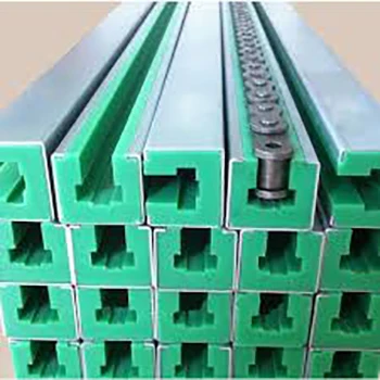 Factory Outlet Uhmw Pe1000 Chain Guide Wear Resistance Strips Blue Uhmw Pe Chain Guide
