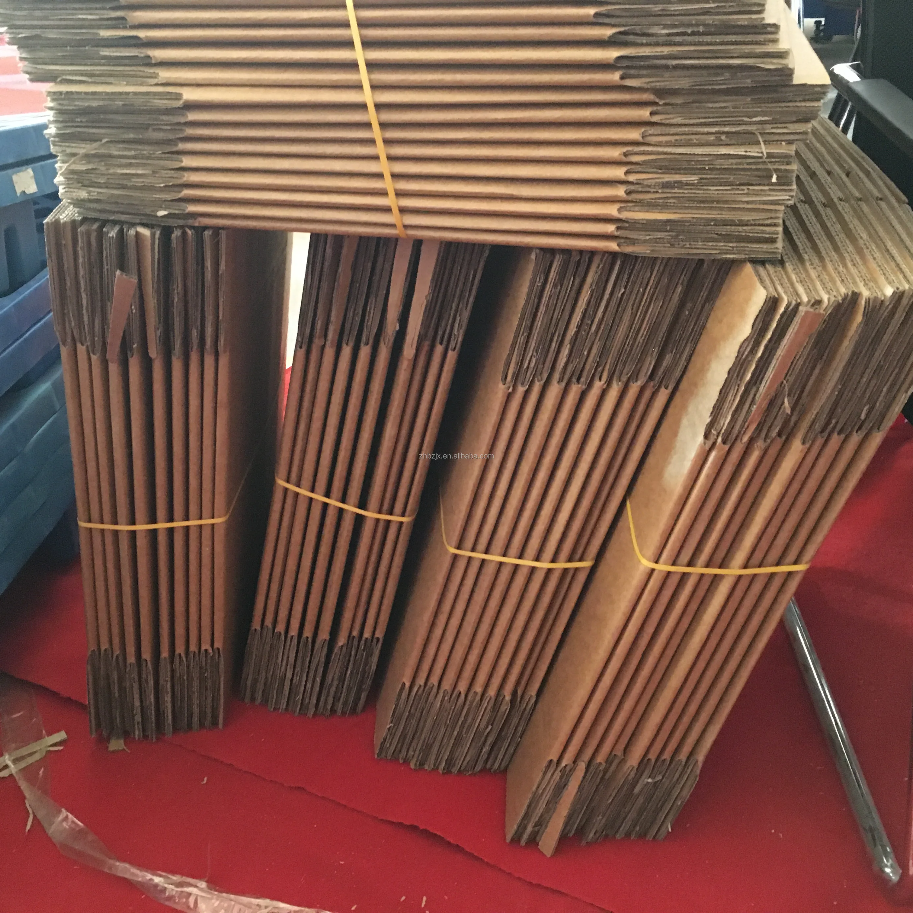 ZHENHUA Automatic Box Case Carton Pp Strapping Band Automatic Box Bundling  Corrugated Cardboard Strap Bundle Tying Machine