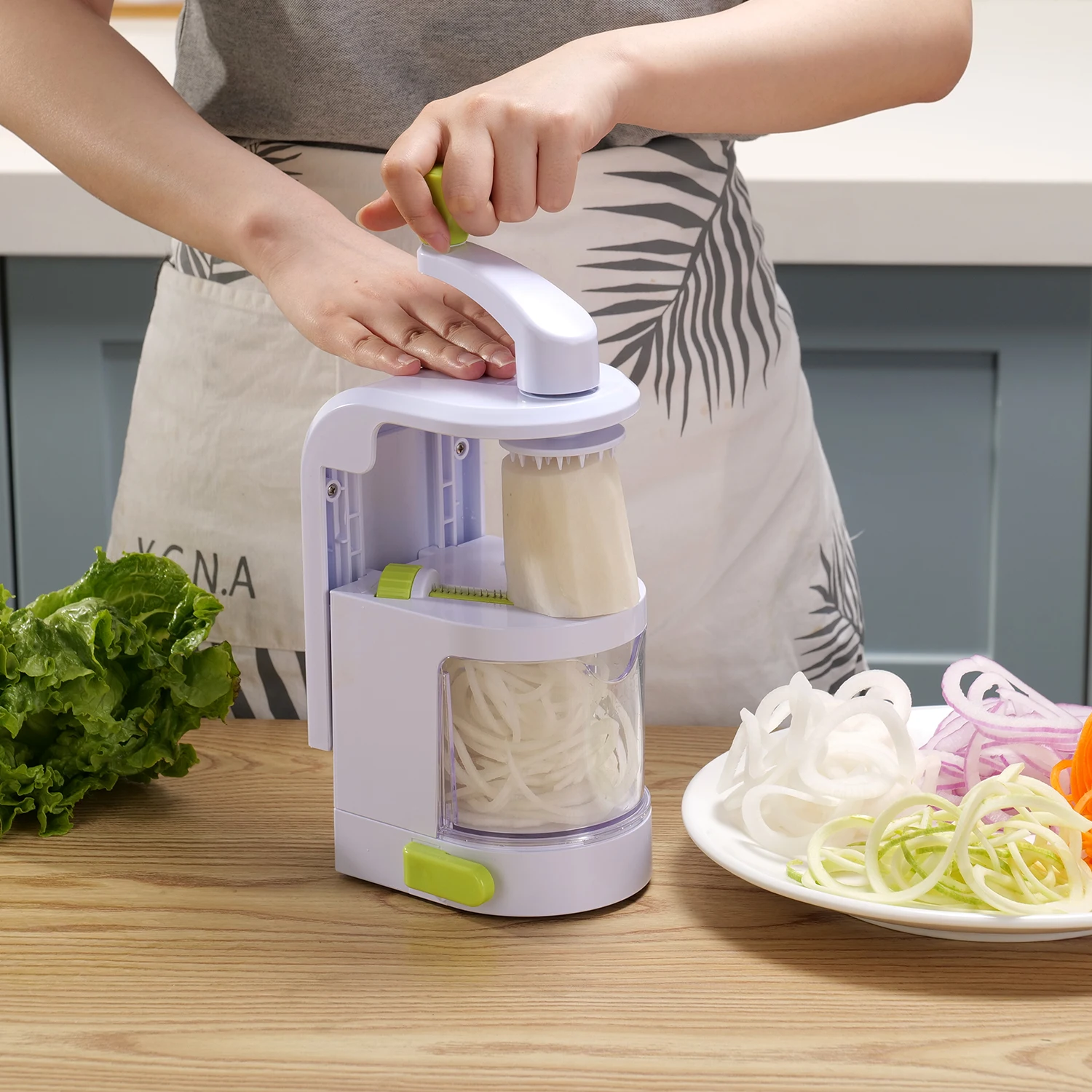 Kitchen Tools Gadgets Manual Functional Cutter Pickle Slicer Pro Multifunction Potato Carrot Onion Vegetable Food Chopper