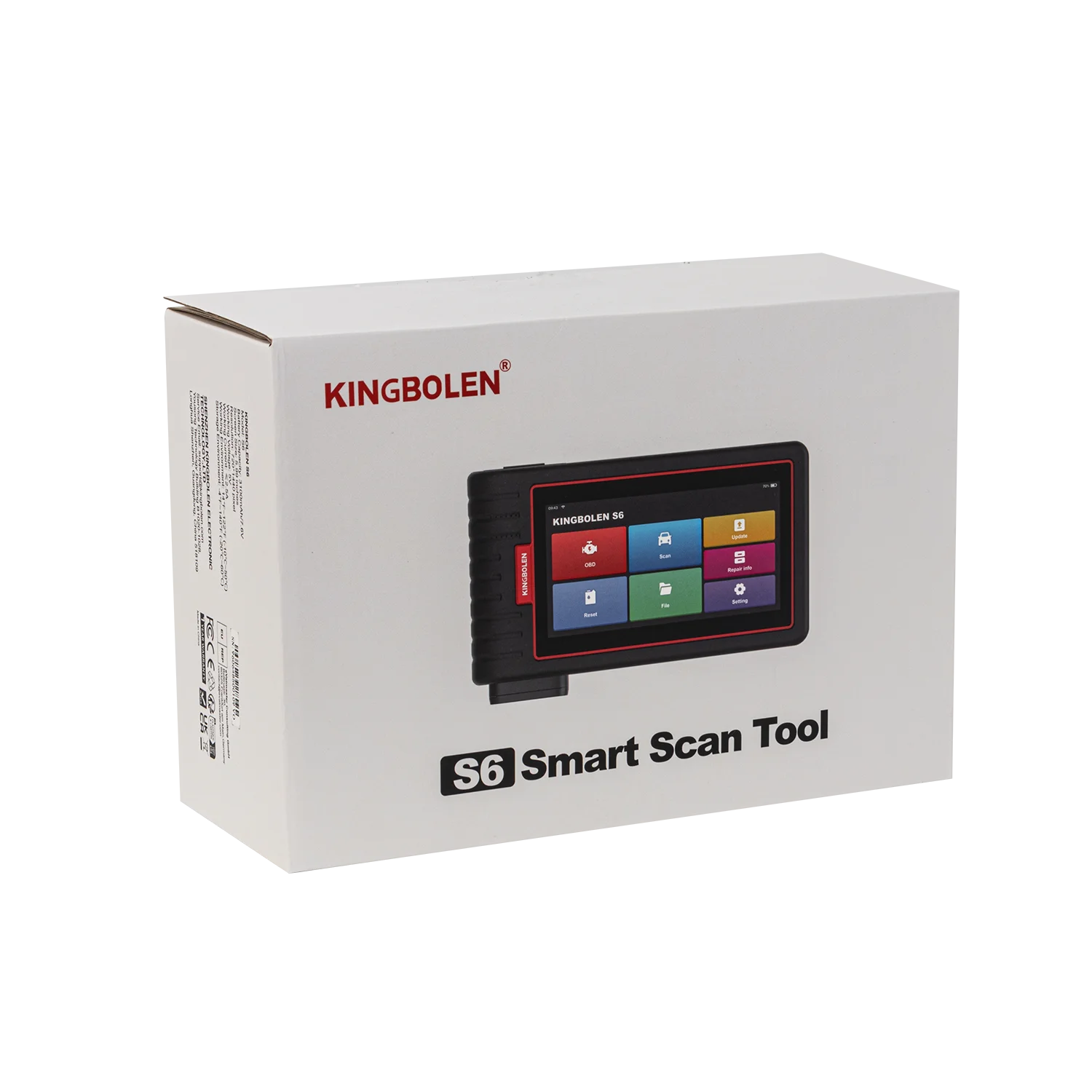 kingbolen s6 obd2 scanner full system