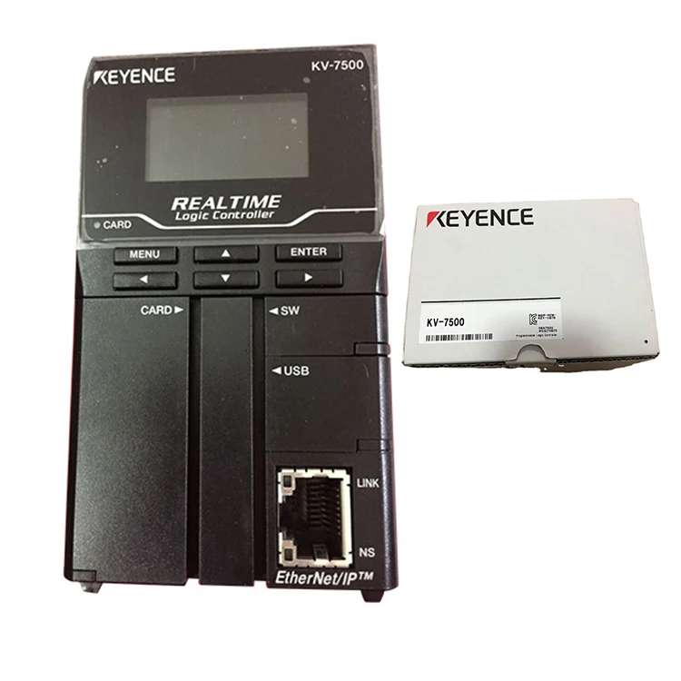 Keyence CPUユニットKV-7500 PLC産業用制御ボード入出力モジュール