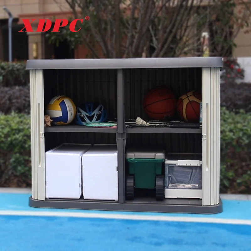 XDPC Plastic Storage Cabinets - Durable Outdoor Solutions
