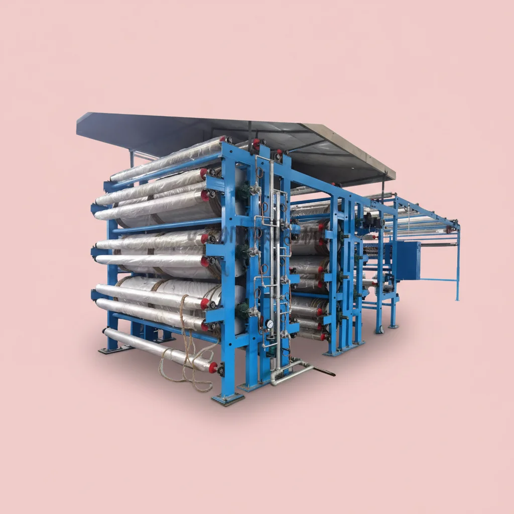 Schneiter Semi-Automatic Cloth Dryer Machine Pump Bearing Motor 10KW 380V 10-50m/min Capacity Drying Curing Textile Fabrics