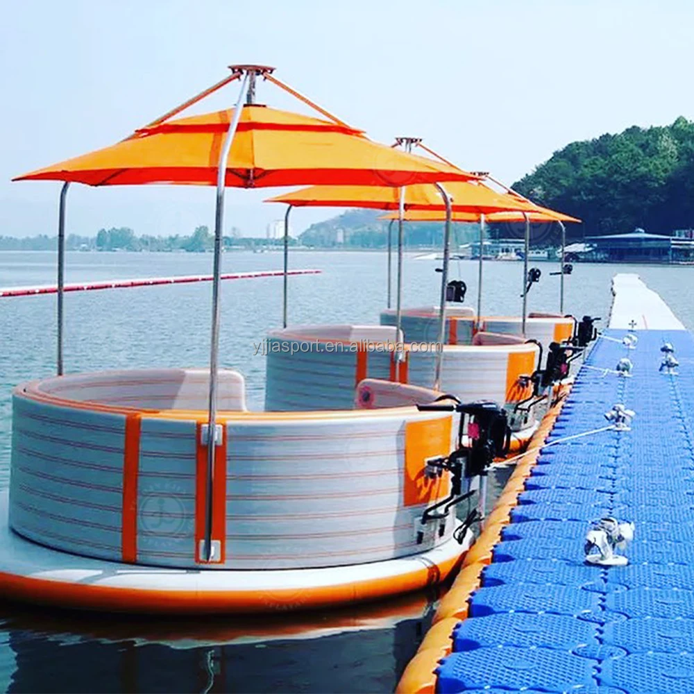 Ejia Heavy-Duty Inflatable BBQ Boat - Perfect for Water Fun