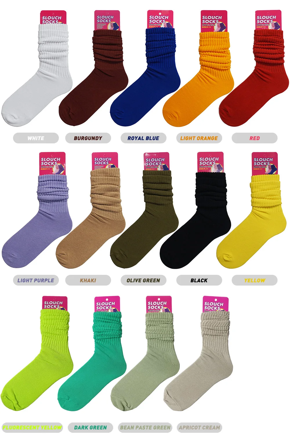 Wholesale Women Slouch Socks Long Thigh High Slouch Socks - Buy Slouch ...