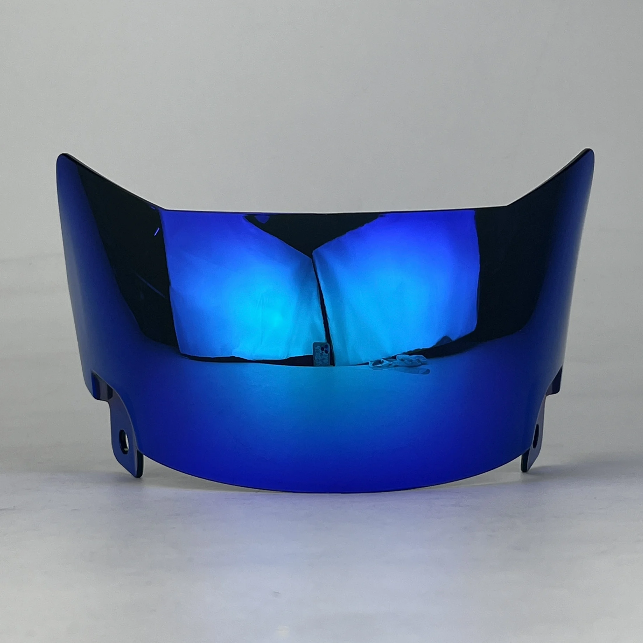 Cobalt Blue Football Visor - Military-Grade Shatterproof Lens For Adult/Youth Helmets