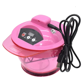 USB Hair Salon Mixing Bowl Plastic Hair Dyeing Bowl Professional Beauty Electric Mixer