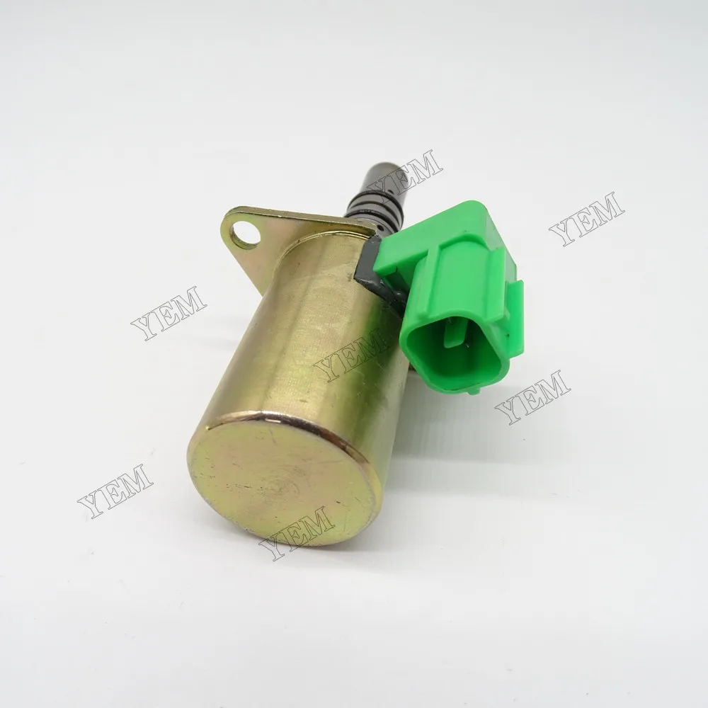 For Kobelco SK60SR Solenoid Valve Green Plug 4 Hole High Performance Engine Parts