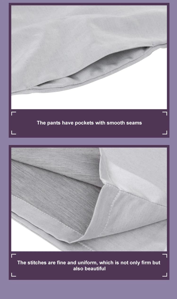 Custom logo soft double anti-microbial mulberry silk sleepwear pure silver fiber men pajamas