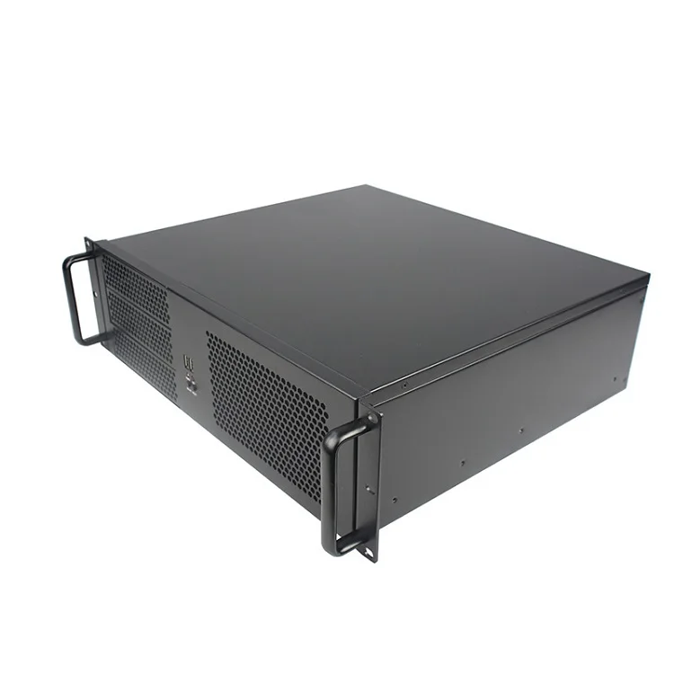 Good Heat Dissipation Large Storage Atx Mainboard 3U Rackmount Chassis Server Case