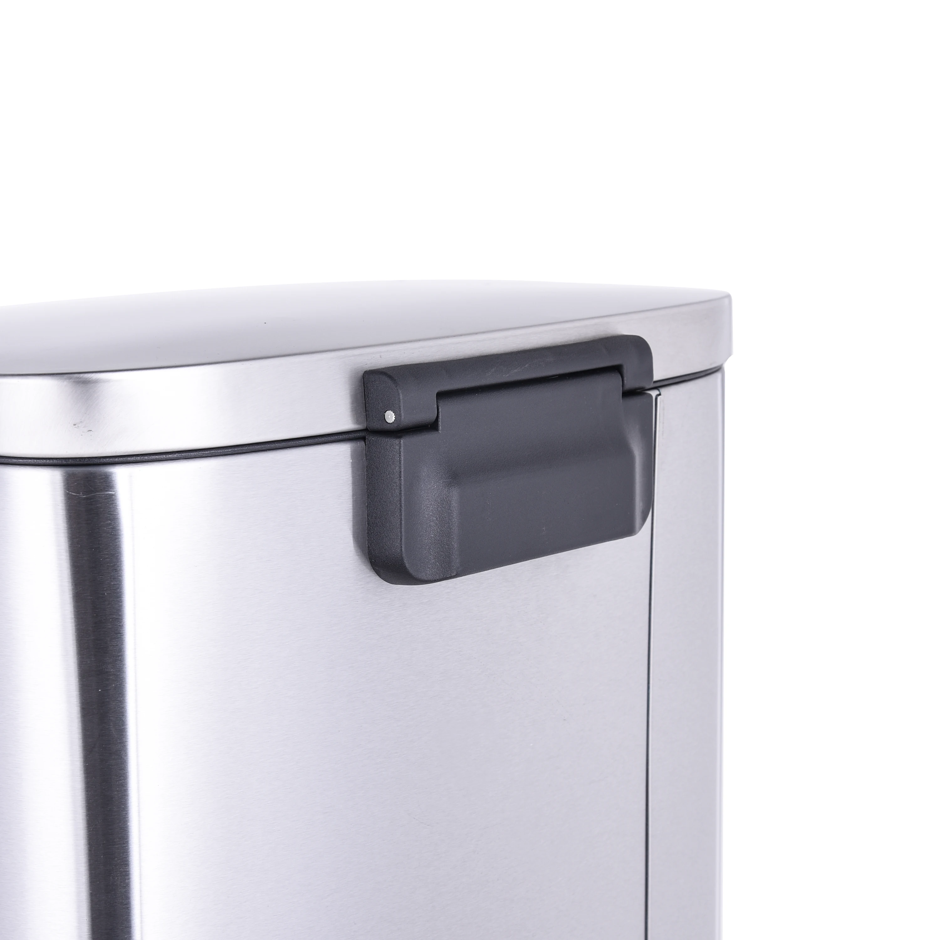 ODM 5L 12L 30L 50L Basics Stainless Steel Rectangular Soft-Close Garbage Bin Step Trash Can Pedal Bin