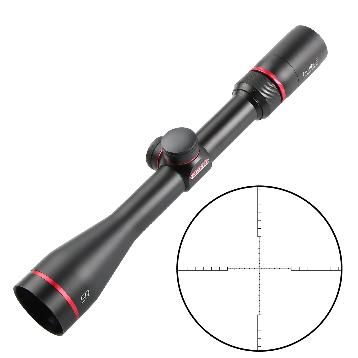 Factory Direct Supply T-EAGLE SR 3-9X40 WA Scope - Parallax Free
