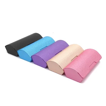 Handmade Sunglasses Case Simple Portable Design Large Frame Glasses Small Mouth Rectangle for Spectacle Fashionable Optical