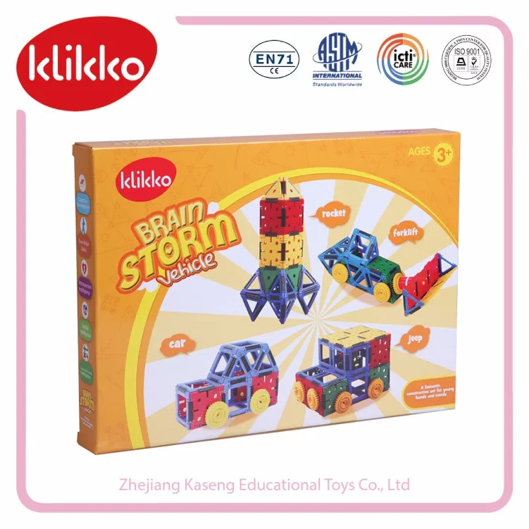 Klikko Educational wholesale 5+ Engineering Education Toys building blocks sets