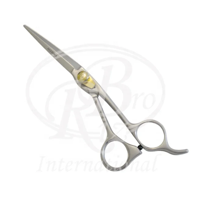 Hair Cutting Barber Scissor Curved With Tension Screw Fixed Hook - Buy Hair  Dressing Scissor ,Hair Dressing Shear ,Salon Scissor  Product on  