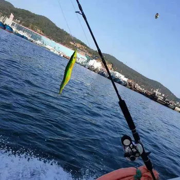 Fast-Sinking Iron Plate S-Shaped Long Strip Little Jack Quick-Pull Artificial Hard Bait 130g 160g 180g Hairtail Mackerel – Hard Lure – view 4