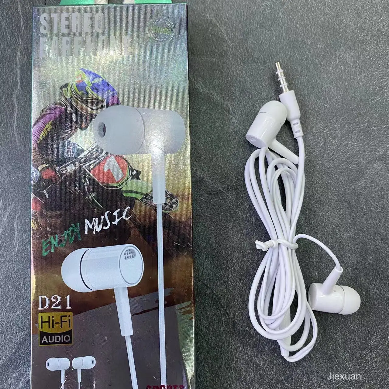 Заводская дешевая универсальная Проводная гарнитура 3 5 мм наушники-вкладыши Hands Free с микрофоном для телефонов Mp3 Ipod