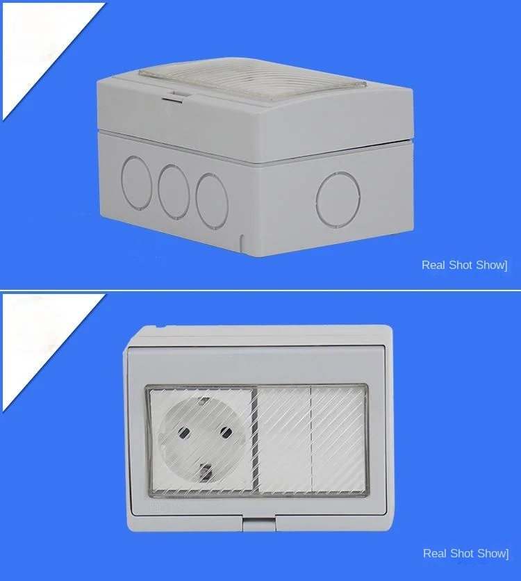 1Gang Outdoor IP55 Weatherproof Multi-Function Switch Socket Power ...