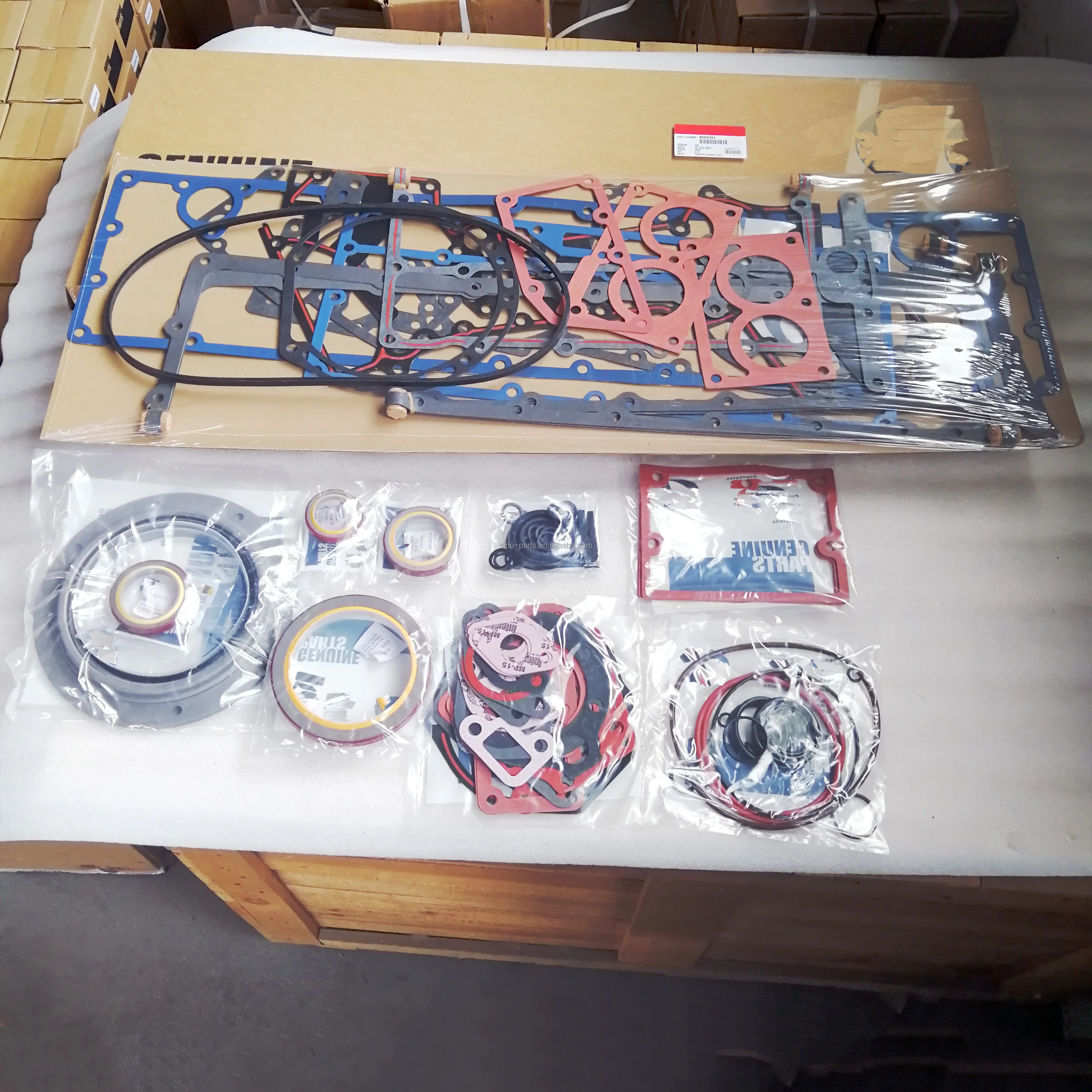 China Supplier Other Engine Parts KTA19 K19 Lower Gasket Kit