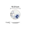 white-6.5 inch plate