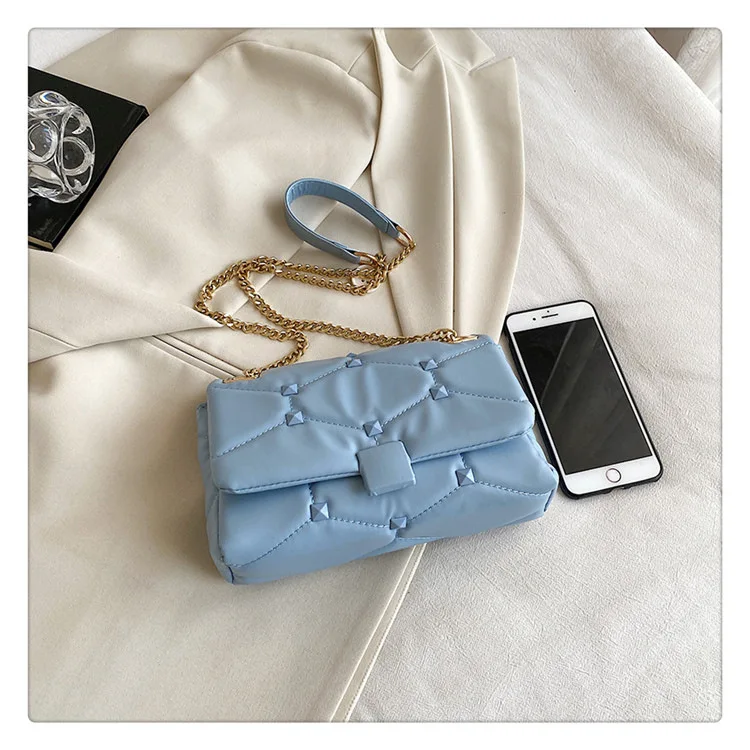 Borsa a tracolla a catena da donna di marca famosa alla moda più