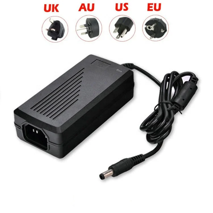 Сетевой переходник UK/US/EU/AU разъем питания 12 вольт 5Amp 110V 230V 12V адаптер питания для светодиодной полосы света CCTV камеры Универсальный настольного типа