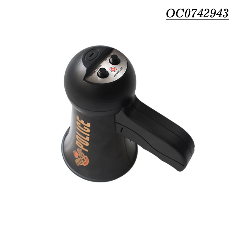 New Arrival Interesting Megaphone Police Plastic Small Horn Toy for Kids