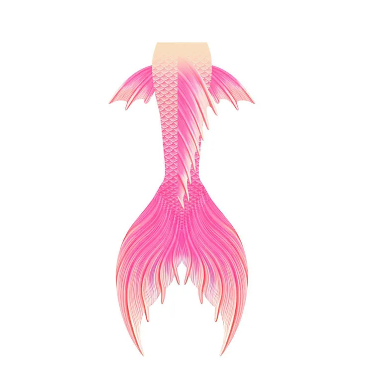 Color HD Printing  Mermaid Tail Fabric Mermaid Tail to Swim Adult