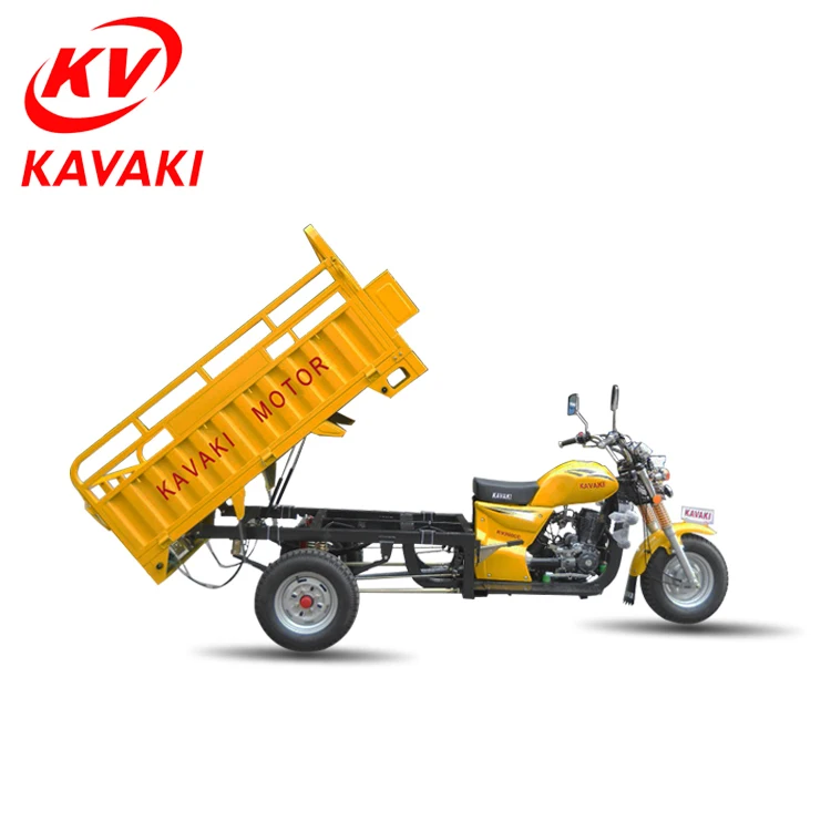 Agriculture Use Three Wheel Motor 200cc air Cooled Gasoline Petrol Electric Power Cargo Tricycles 150cc Differential Gear