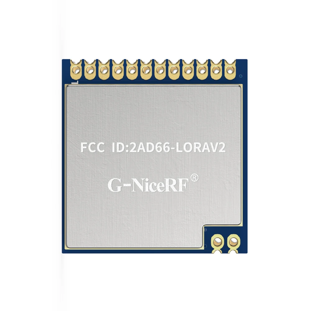 G-NiceRF LoRa1276 FCC ID認定100mW 4Km長距離高感度FSK/Lora 868MHz/915MHz  sx1276チップloraモジュール