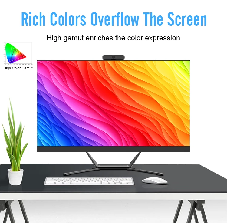 Cheap Aio I3 I5 I7 All-in-One Barebone Kit Desktop Computer