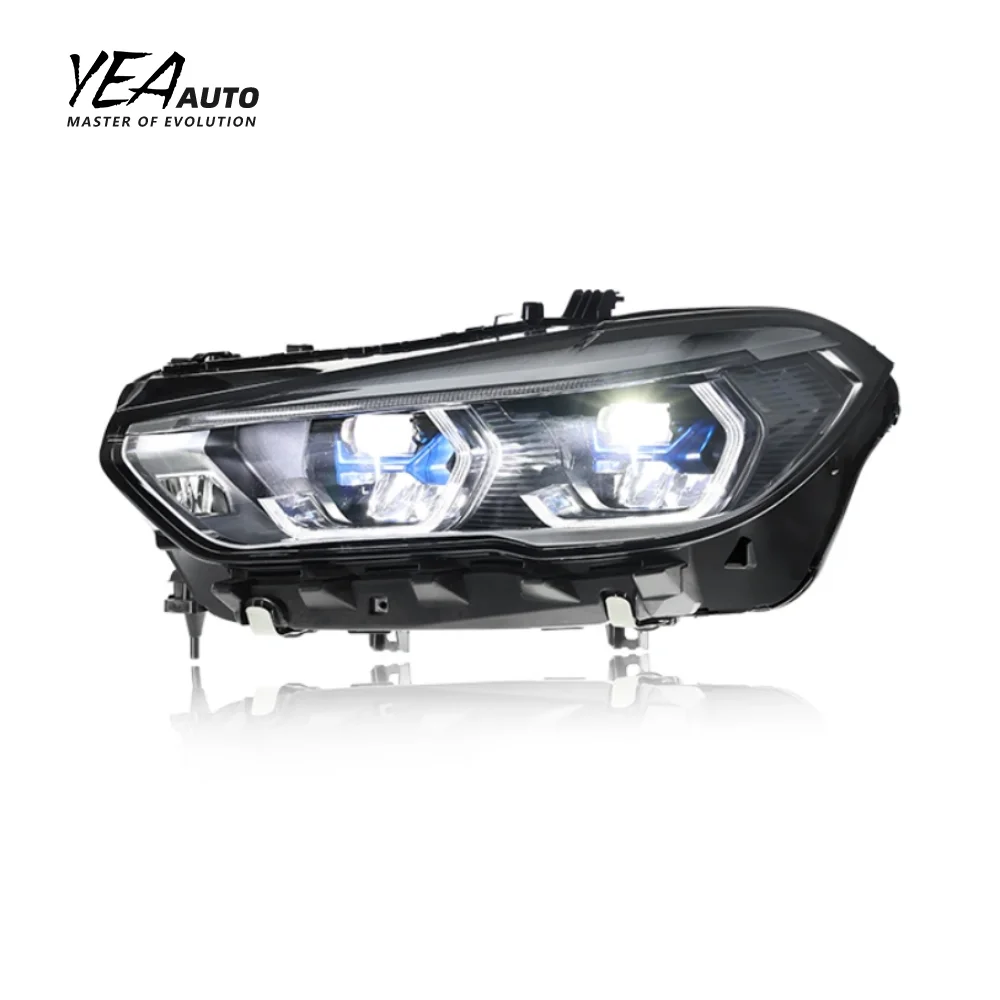 product modified head light led front lights for bmw x5 g05 headlight low to high car accessories 2019 2022 for g05 laser headlights-2