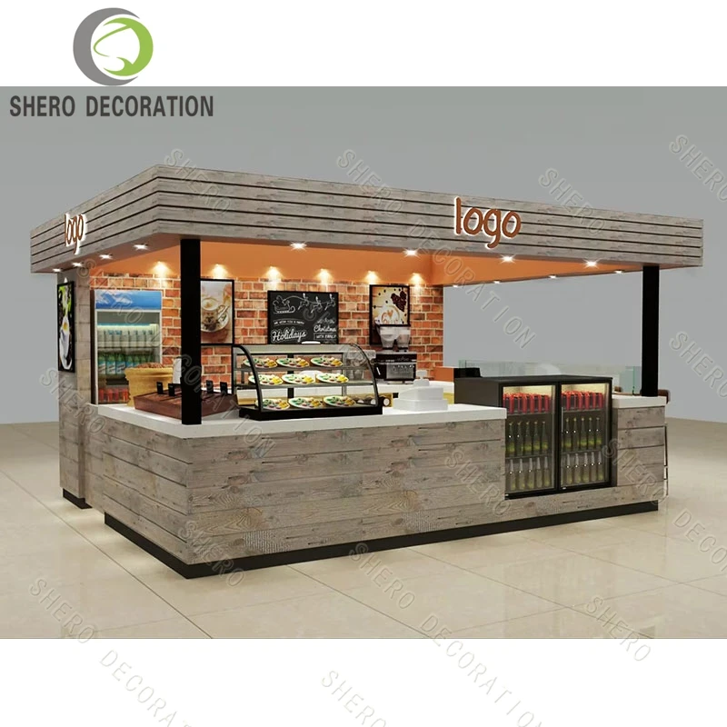 Portable Beverage /coffee /juice bar / Ice Cream Shop Kiosk Counters and Furniture