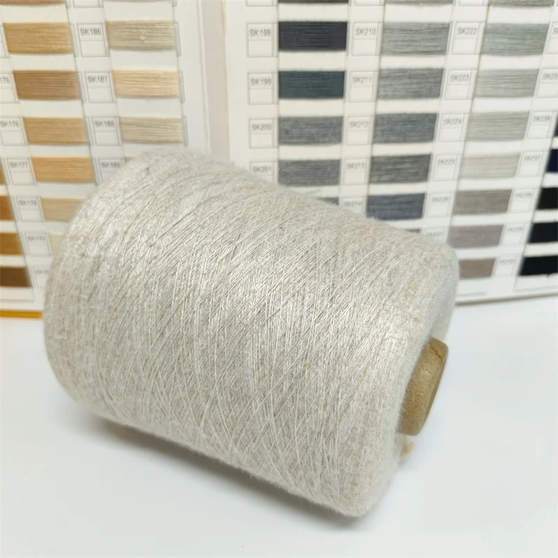 32NM/2 Wool Blended Yarn 6% Wool  51% Recycle Polyester 15% Polyester 28% PBT supplier