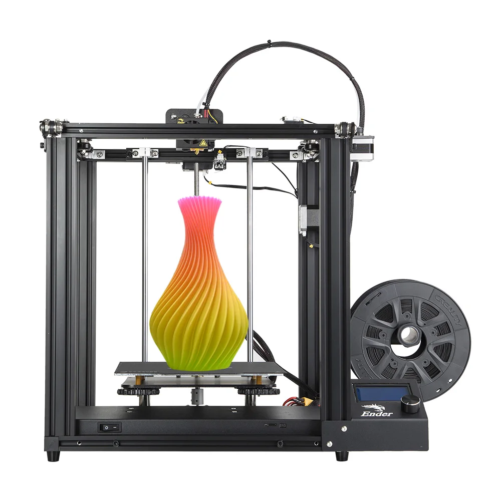 creality ender 5 3d打印机,带品牌电源,corexy立方体框架,220x220x