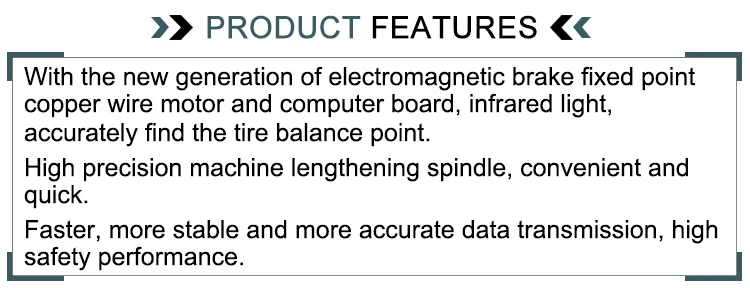 Factory direct sales high Performance Car Tire wheel balancer smart balancing machine manufacture