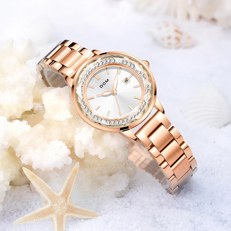 Alibaba.com: 2024 Luxury Women Quartz Watch G-1730G-7M 