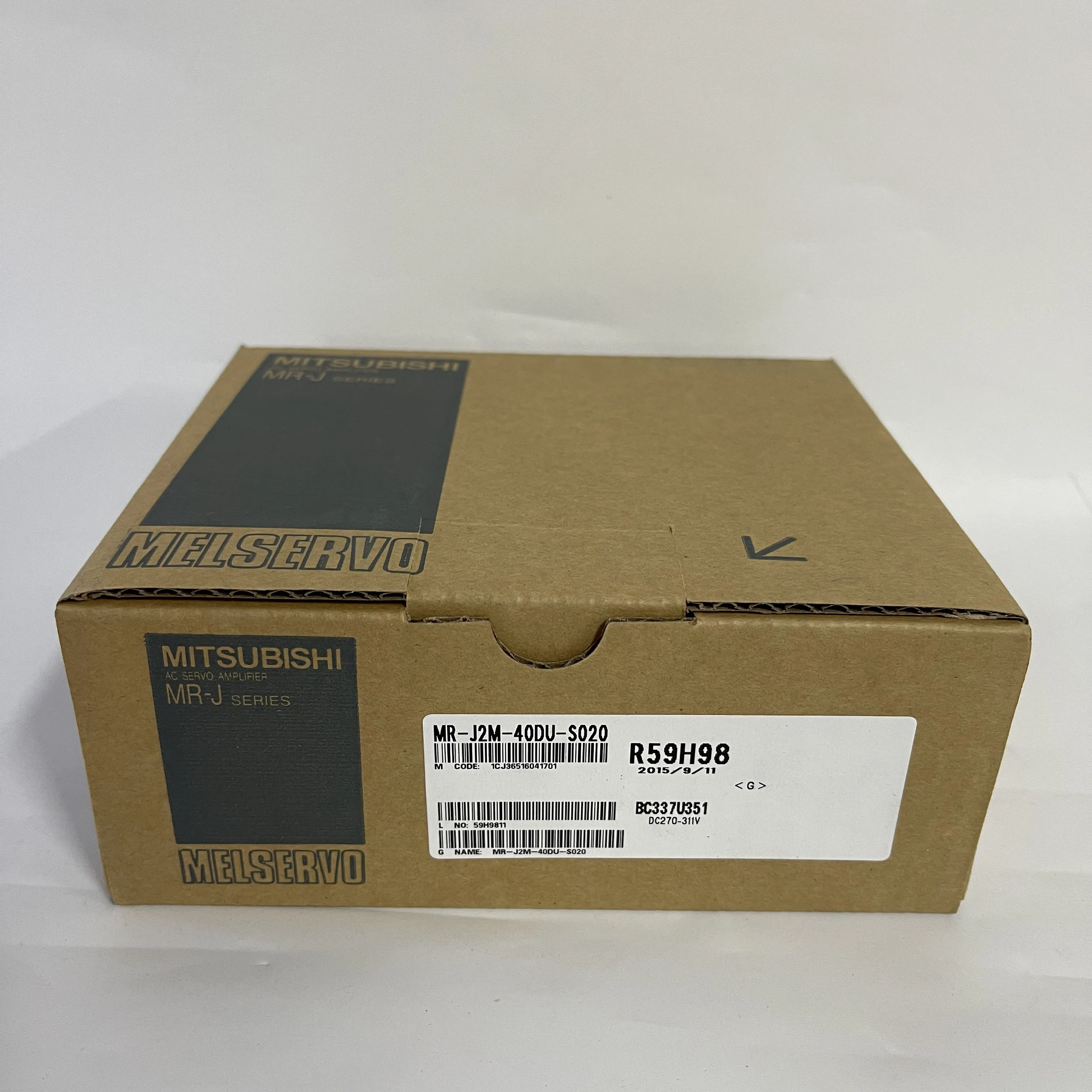 MITSUBISHI AC Servo Amplifier MR-J2M-40DU-S020 MITSUBISHI AC Servo Amplifier MR-J2M-40DU-S020