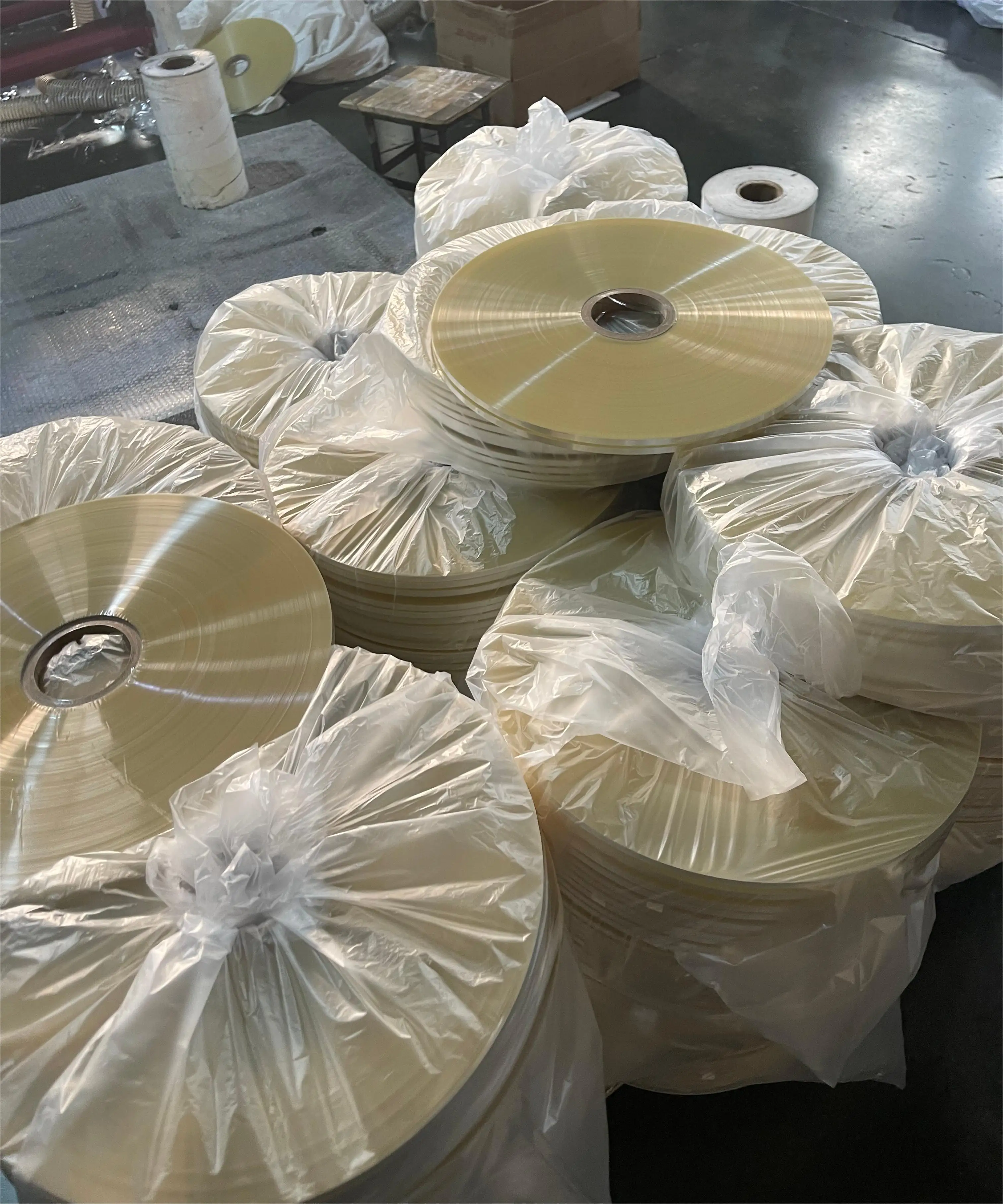 Transparent PE OPP Material Silicone Release Liner manufacture