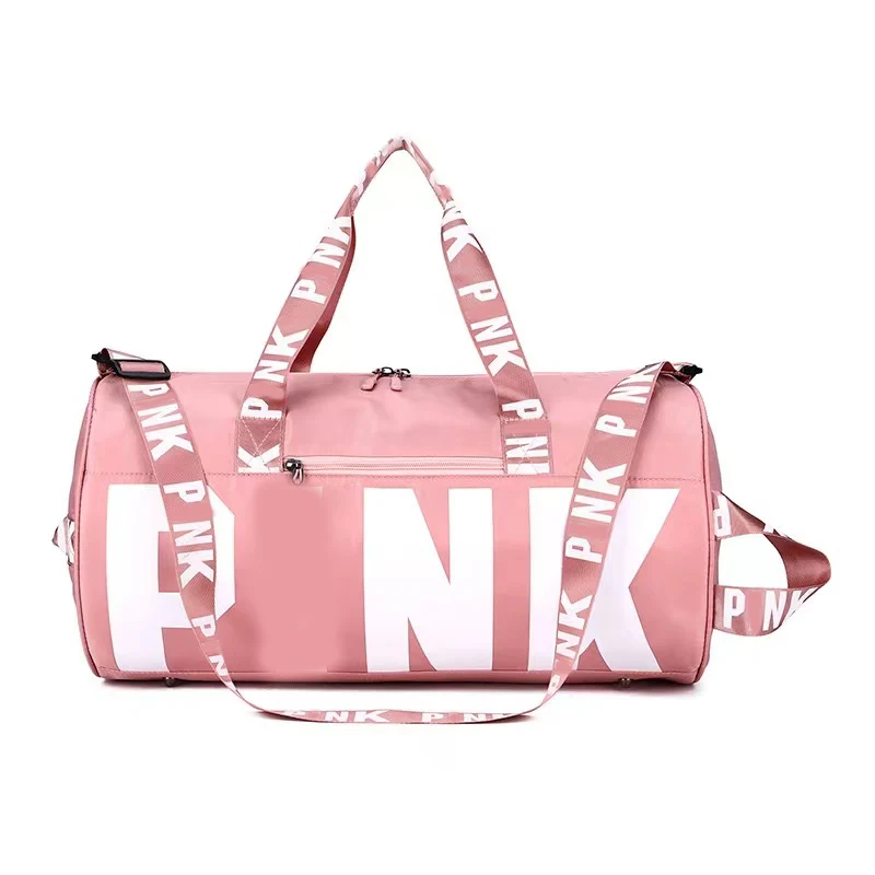 Доставка со склада в США дорожная сумка спортивная розовая модная Лидер продаж заводская цена сумка-тоут через плечо спортивные