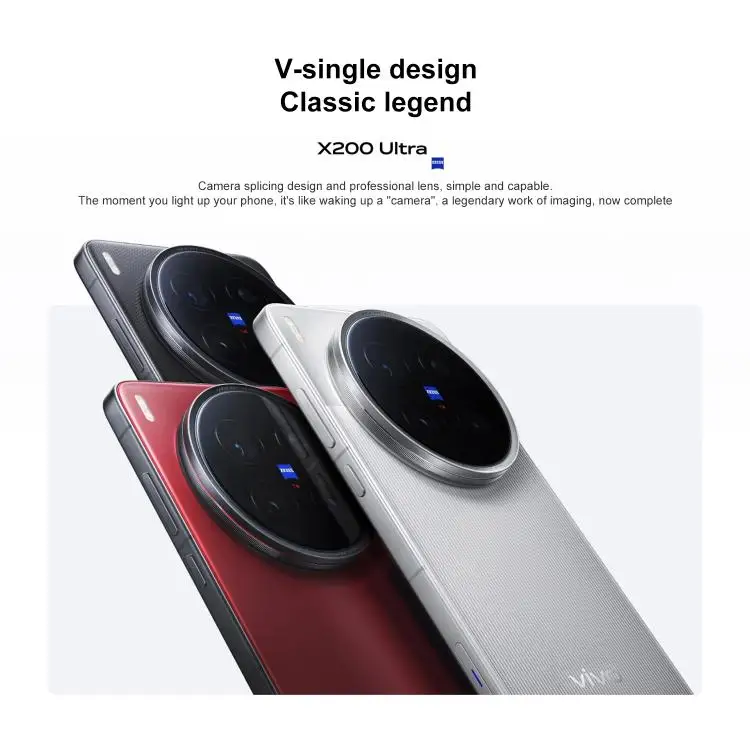 Vivo X200 Ultra - Android 15, 512GB, 5G, and Google Play