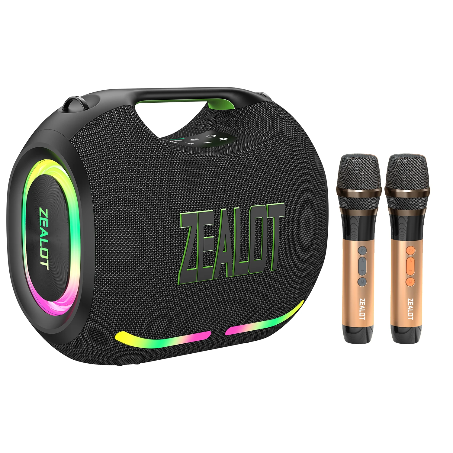 ZEALOT ZE01 Portable 120W Waterproof Speaker with 2 Wireless