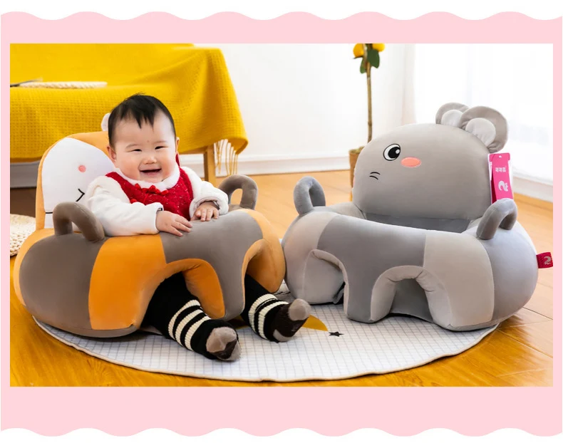 Stuffed Animal Baby Soft Chair Sofa Skin Contains Cotton Baby Sofa Seat