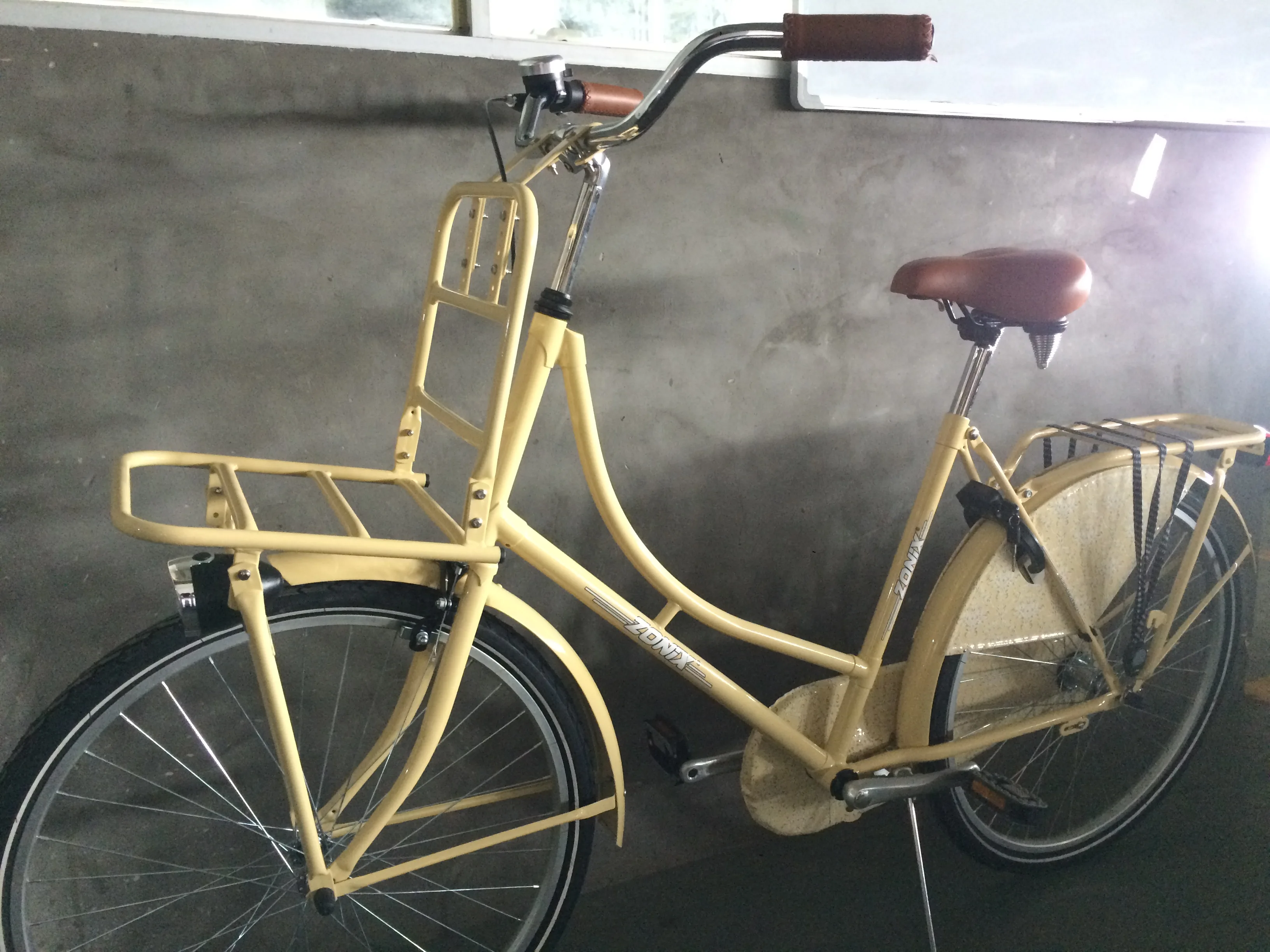 Bicicleta clásica de ciudad para hombre y mujer, bici holandesa