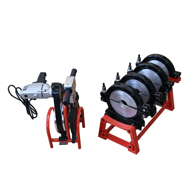 PFW250-4C Welding Machine Hdpe Screw Manual 4 Clamps PE Manual Butt Fusion Thermofusion Welding Machine Price