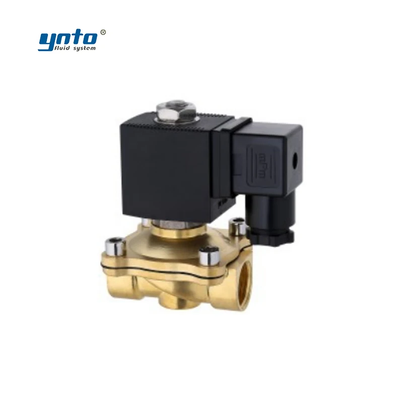 YNTO Compact Direct-acting Gas Stainless Steel Solenoid Valve 22VA 12v 15w 17w Normally Open 12v Solenoid Valve