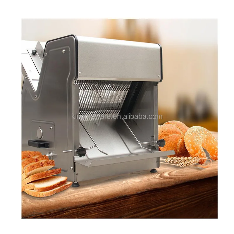 Automatic Commercial Toast  Bread Slicer Machine Hamburger Bread Slicer Cutting Machine Toast Slice Machine
