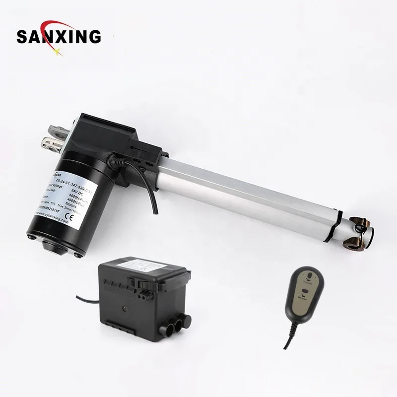 Quick Shipping Recliner Chair Linear Actuator with Aluminum Construction and Brush Commutation Permanent Magnet Material