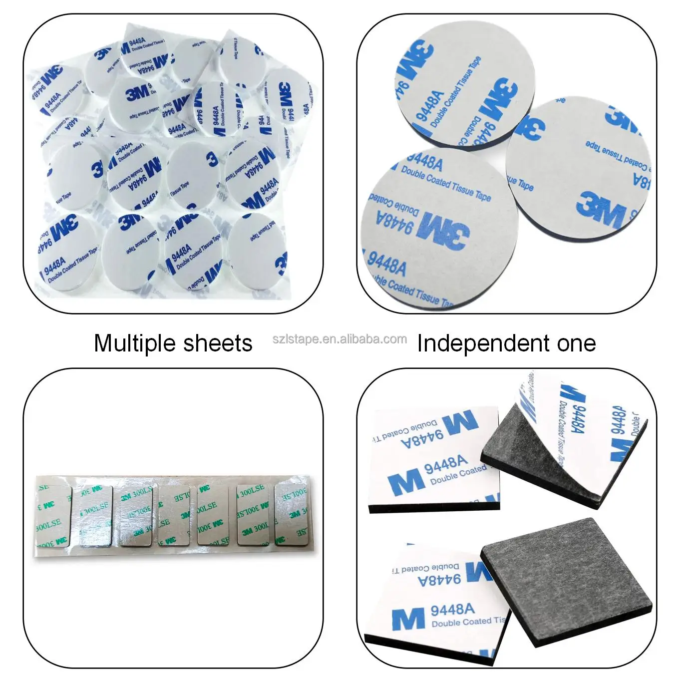 Factory Die Cut Double Sided Adhesive Sheet 3ms Foam Tape Buy Die Cut Double Side Tape die Cut